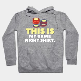 This Is My Game Night Shirt - Poker Chips Hoodie